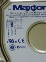 Maxtor�� �W�����p�ݒ�