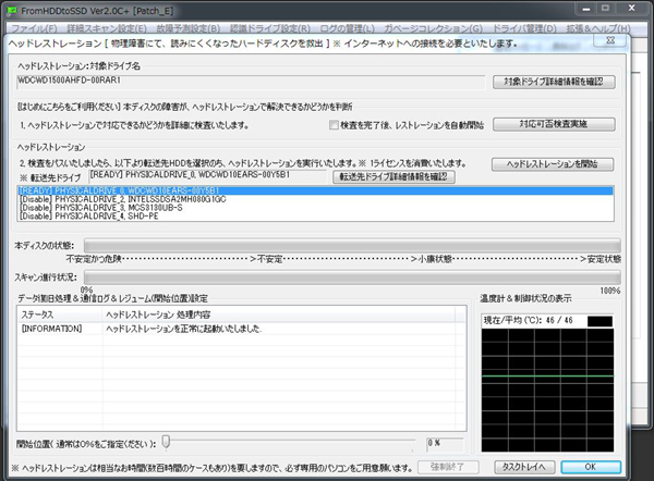 �w�b�h���X�g���[�V�����N������